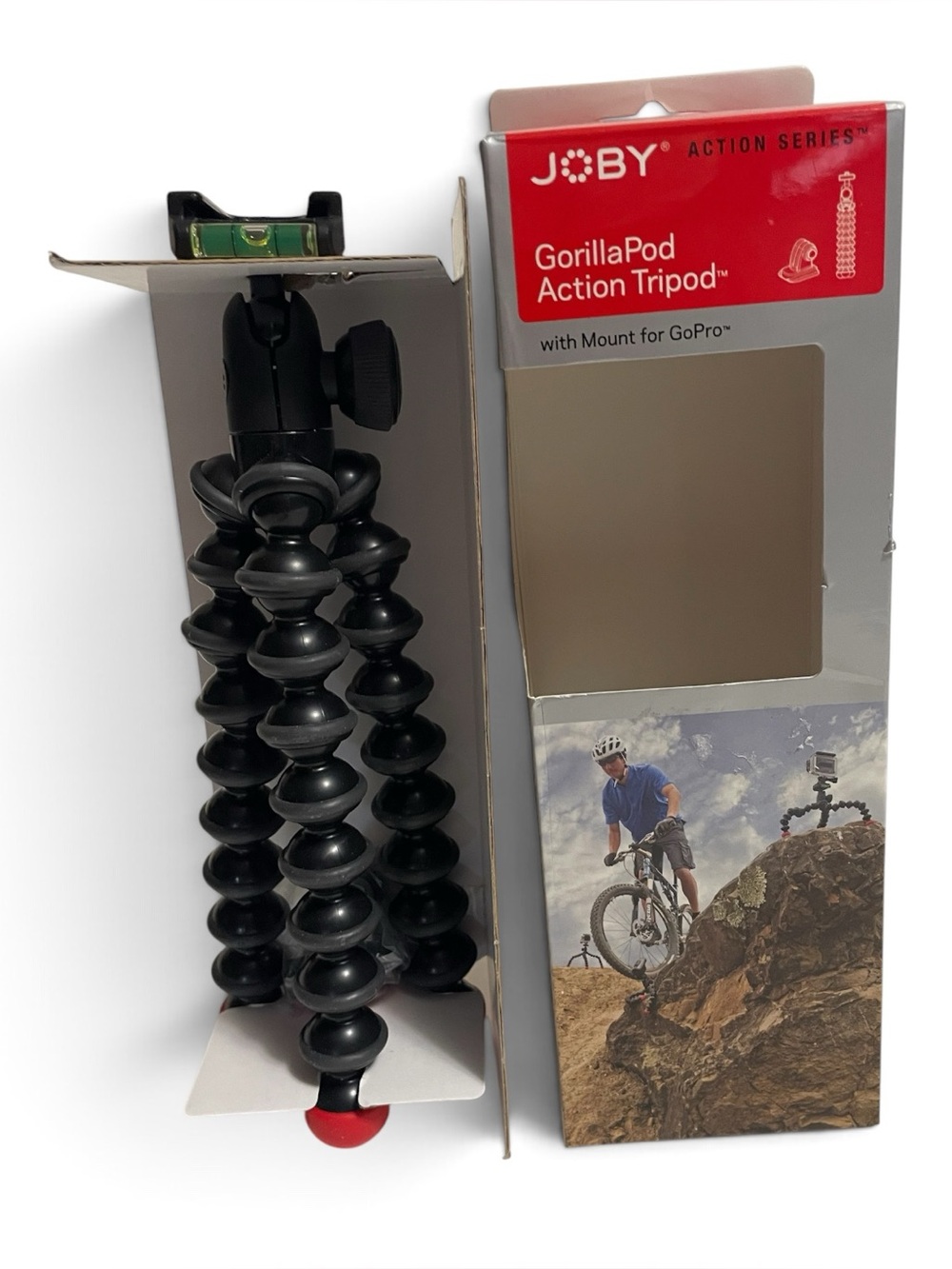 Joby GorillaPod Action Tripod with GoPro Mount - Black & Red Accent
